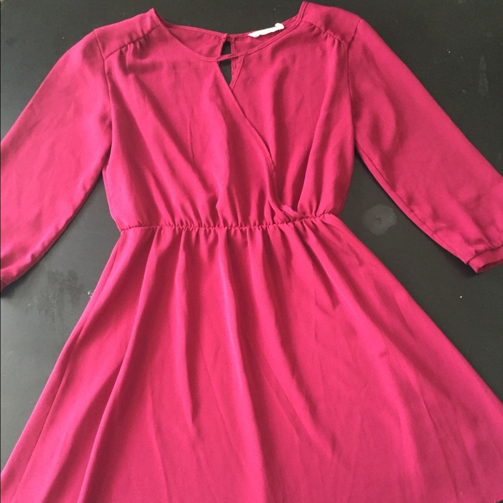 Blush Magenta Dress/Blouse